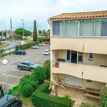Cap D'agde Suit'appart T1 Pinede 26 M2 Balcon 10 M2 דירה אגדה